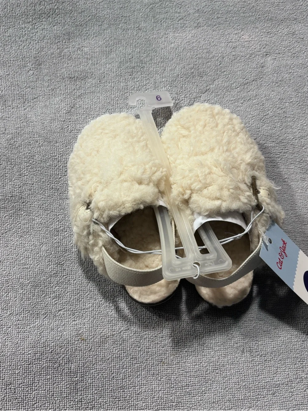 OshKosh B'gosh Cream Sherpa Baby Mittens